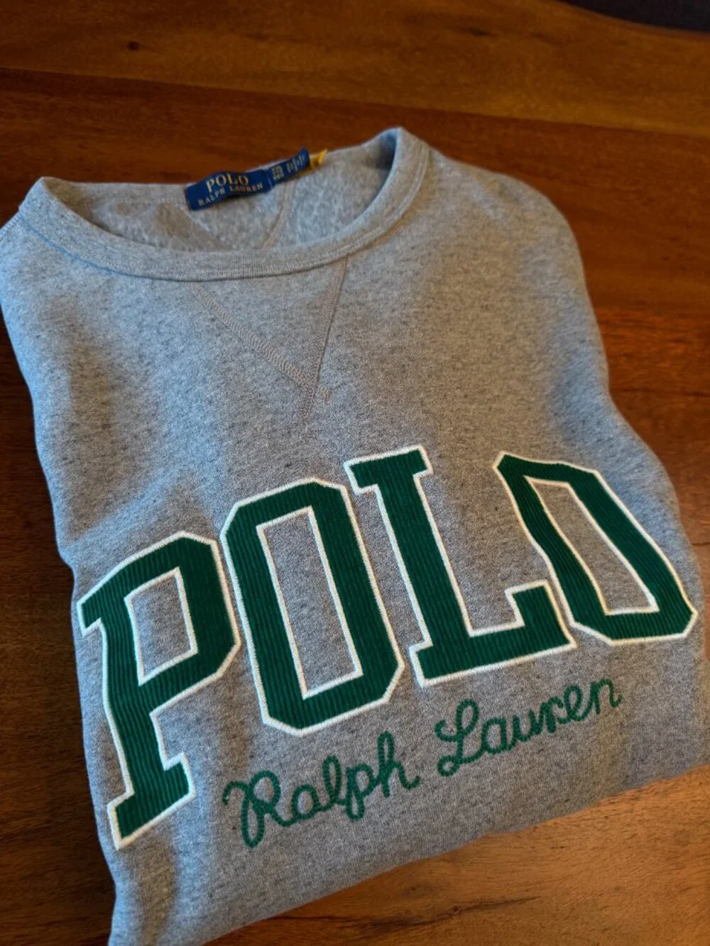 POLO Ralph Lauren Grey Sweatshirt - Size XXL - Picture 8 of 8